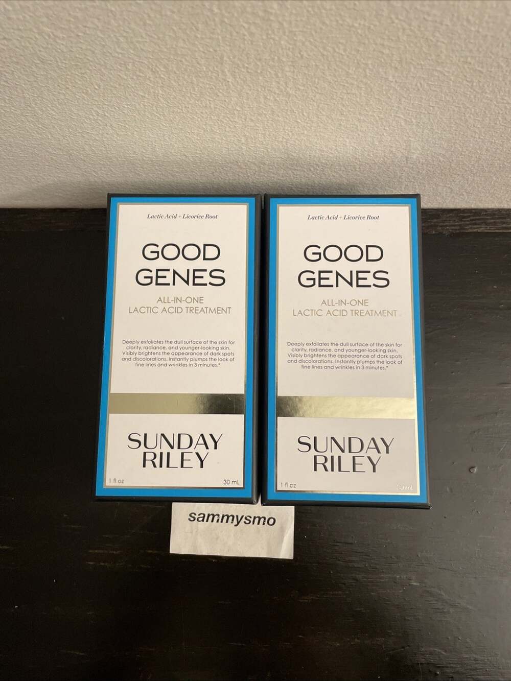 Sunday Riley Good Genes all in one Lactic Acid Treatment 1oz x2